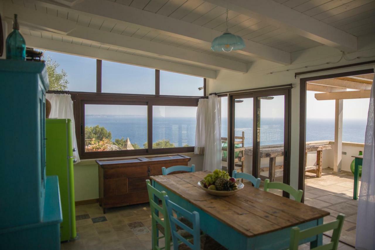 Casa Vacanze De Vita - Amazing View On The Coast Марина Серра Экстерьер фото